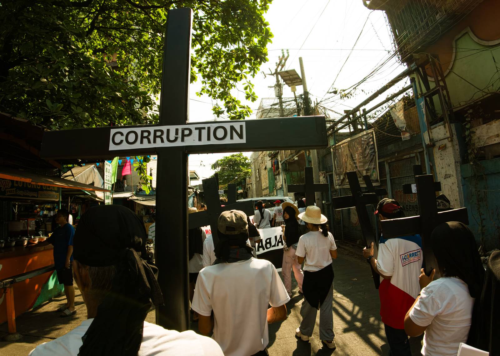 EcoWaste Coalition, alongside local community members and church partners, re-enact the Via Crucis or Way of the Cross through the streets of Tondo on Tuesday 31 March 2026. The procession serves as a powerful call for just and enduring solutions to the waste crisis, climate change, energy instability, and corruption.