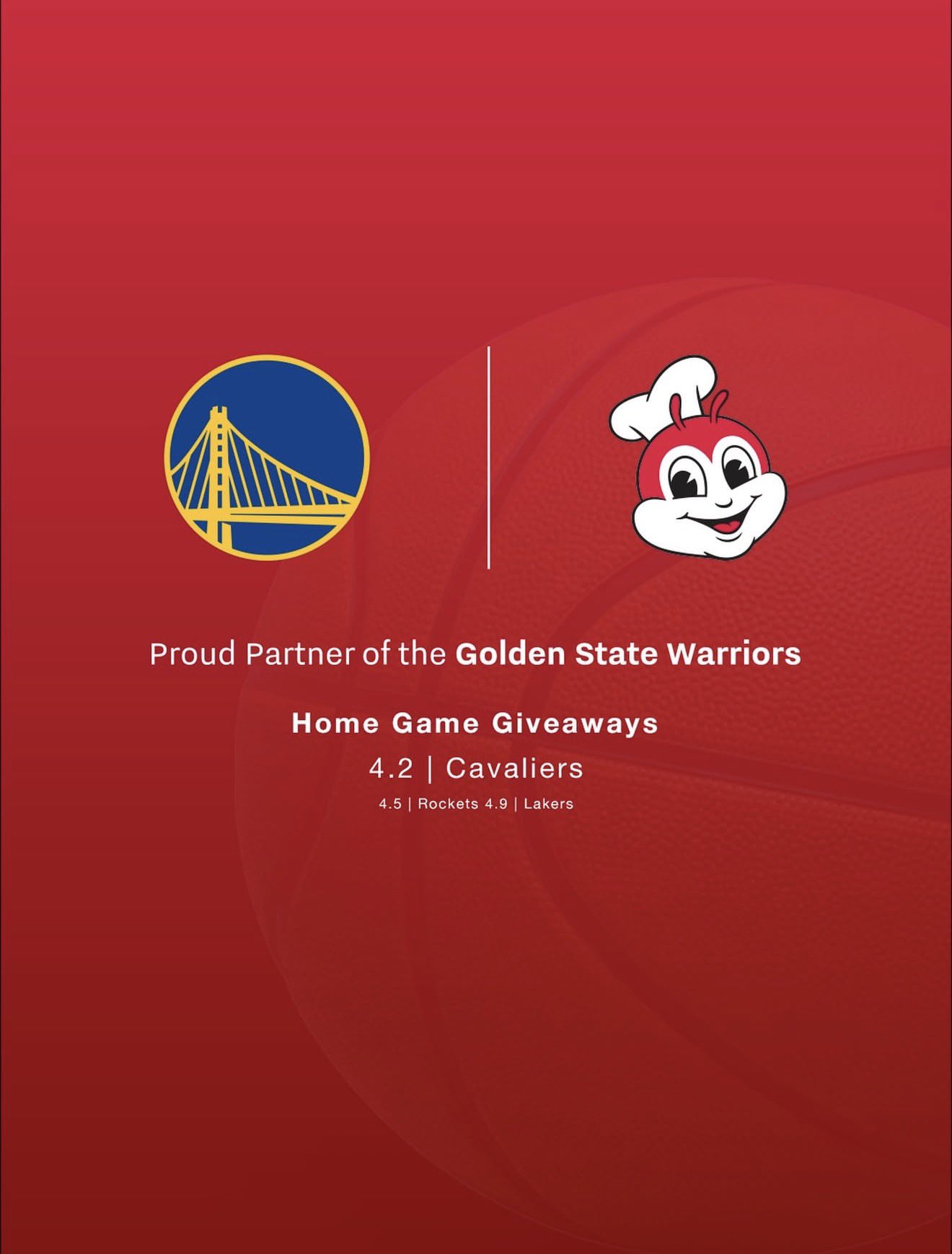 Jollibee enters NBA scene with Warriors tie-up