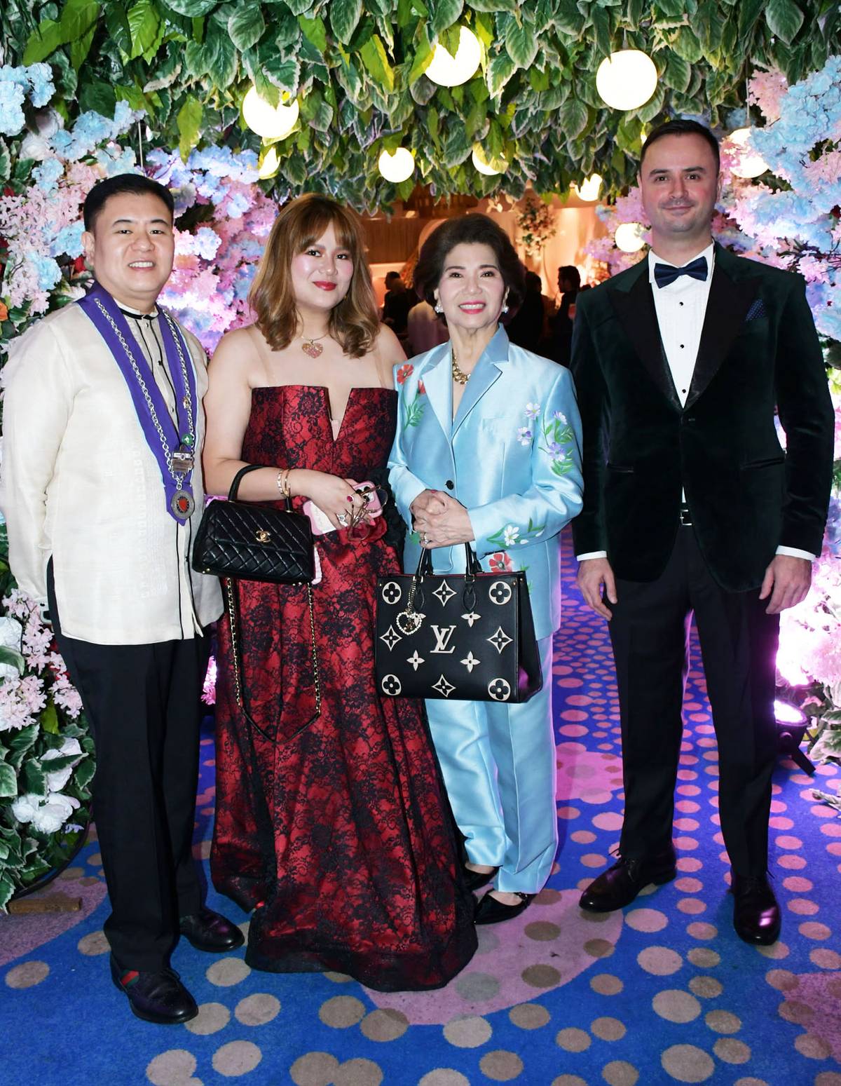 PIERRE Dakay, Rere Dakay, Rosemary Dakay and Jared Richard Stephens.