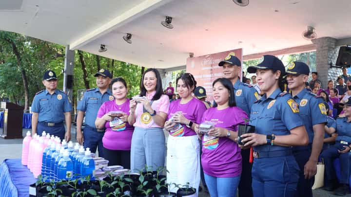 Quezon City Mayor Joy Belmonte joined Quezon City Police District (QCPD) in celebrating Women's Month Finale, today, March 31 at QCPD Grandstand.