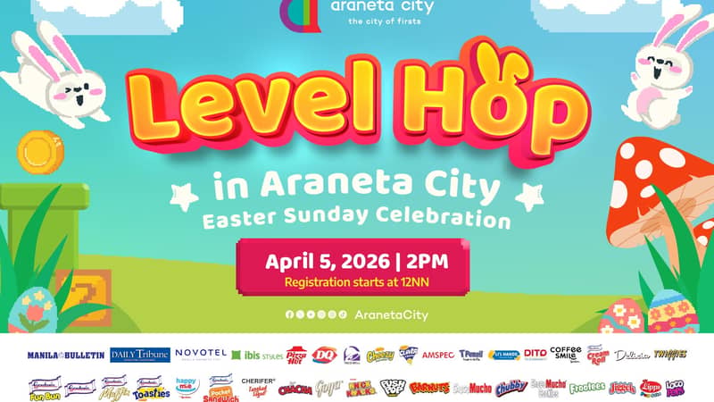 Araneta City brings a video game-inspired Easter adventure to life