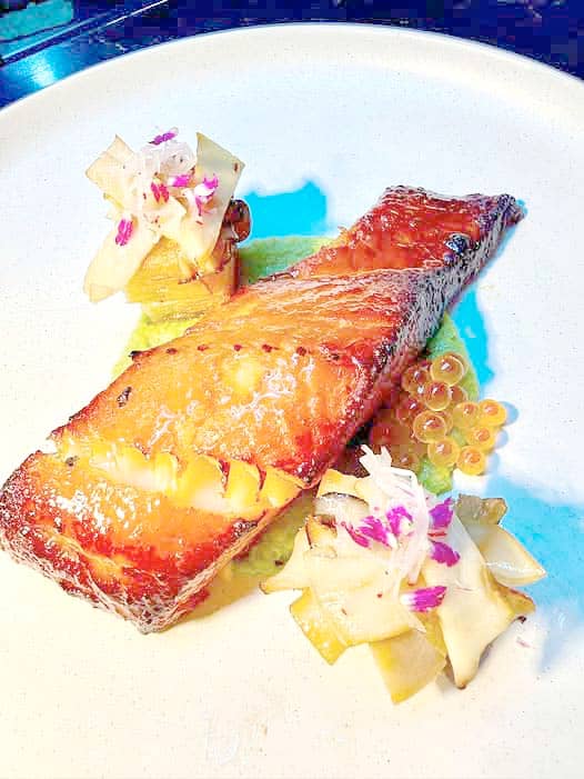 CHEF Sau del Rosario-Black Cod with Miso Glaze