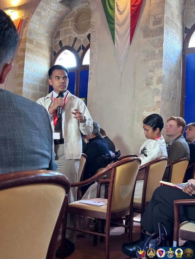 PMA joins global peace, security forum in Italy