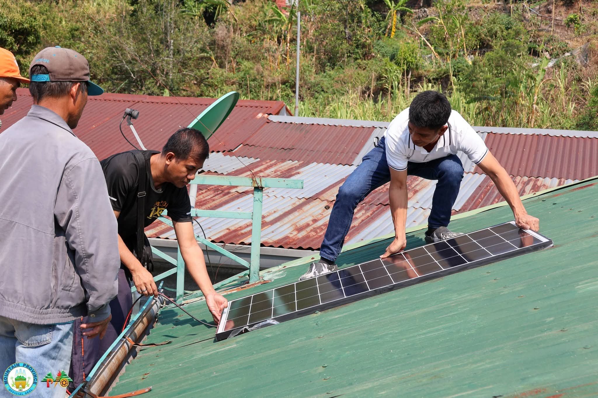 30 barangays in Mountain Province now solar powered