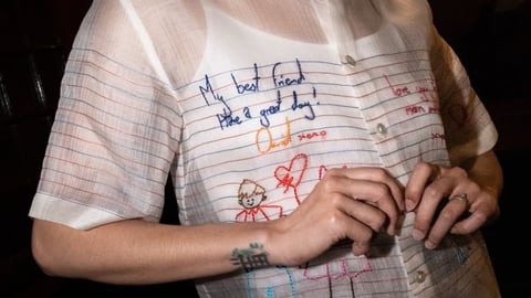 Glaiza De Castro wears husband’s love notes on custom barong