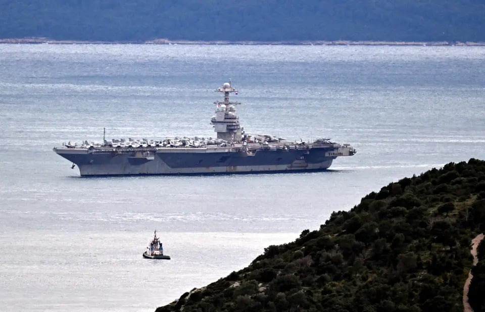 USS Gerald R. Ford departs Croatia after port visit