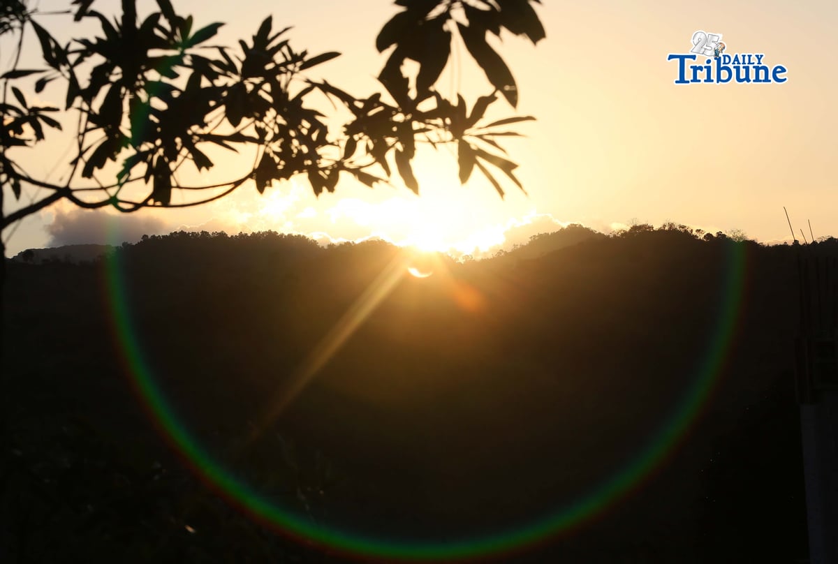 April 03 2026) Sunrise seen from Doña Remedios Trinidad, Bulacan, on Good Friday April 3 2026. Photo/Analy Labor