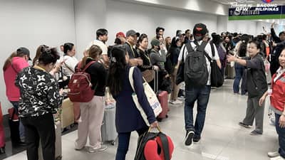 244 OFWs from Bahrain return home amid Middle East crisis