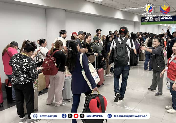 244 OFWs from Bahrain return home amid Middle East crisis