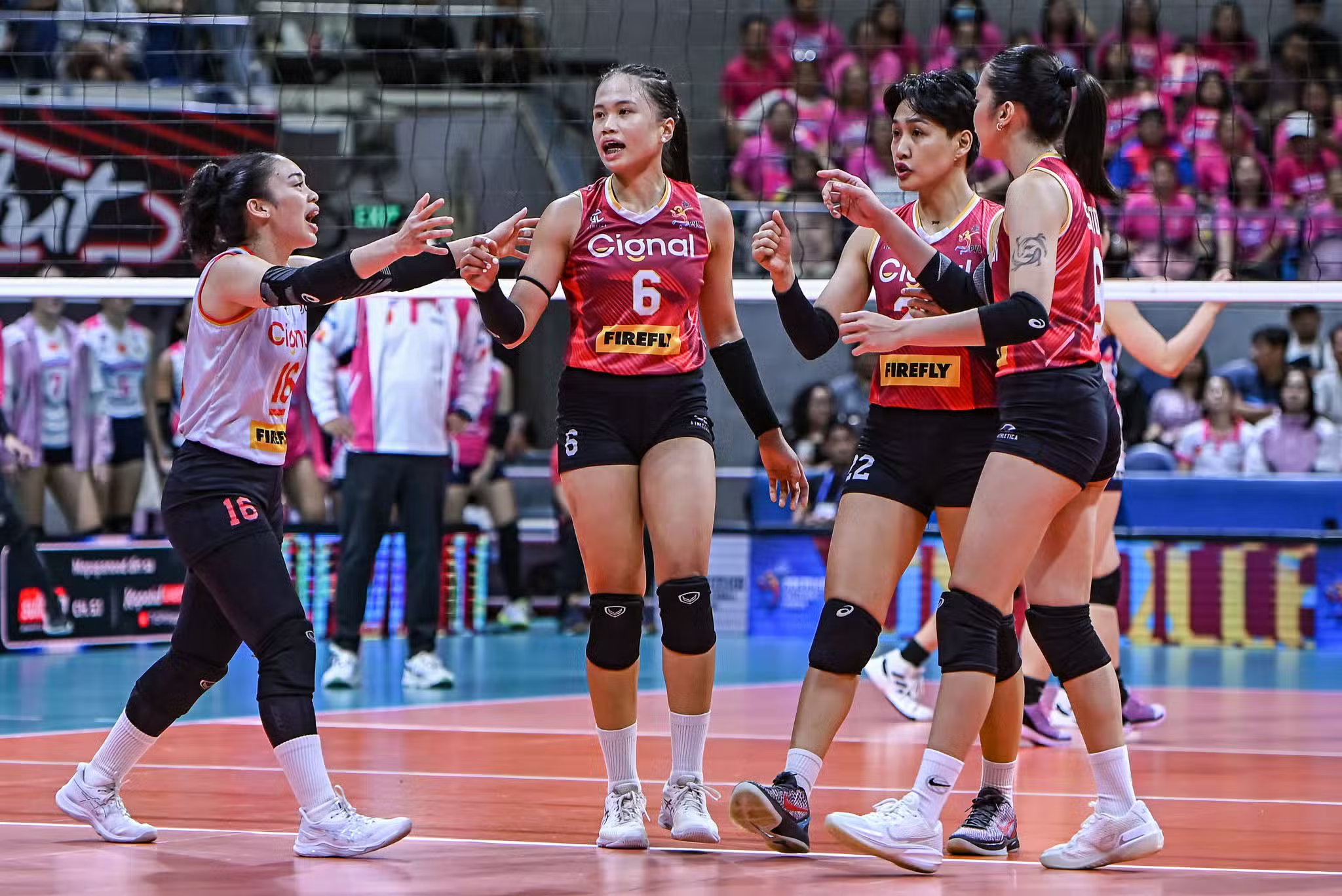 Creamline stays upbeat in Final Four chase