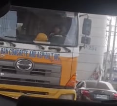 LTO flags truck owner for letting child drive in viral video