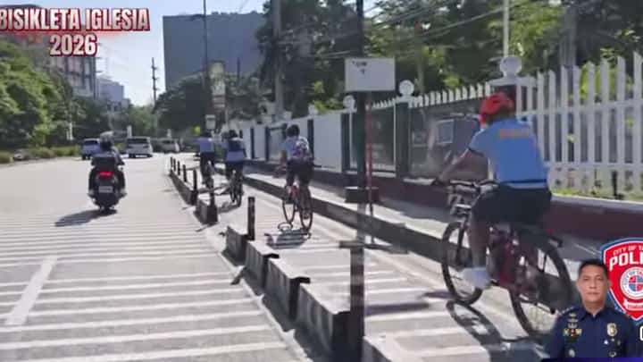 Taguig police use bikes for Holy Week patrols