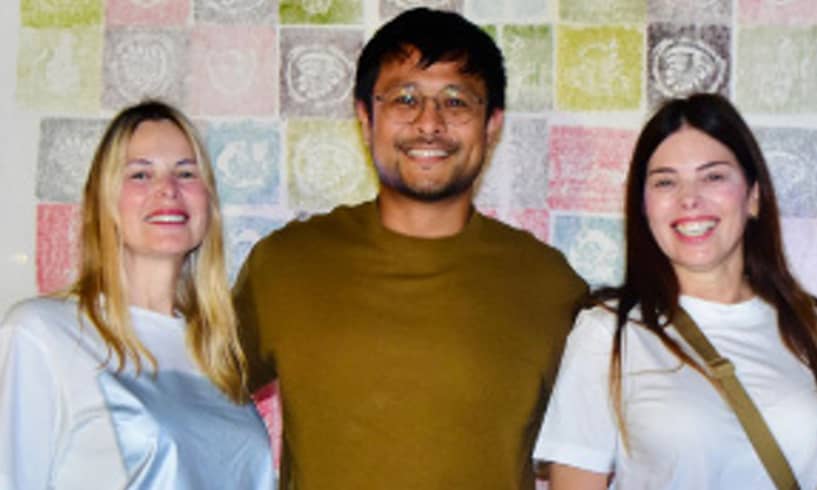 ERIKA Pettis, Victor Baron and Ivana Costa.
