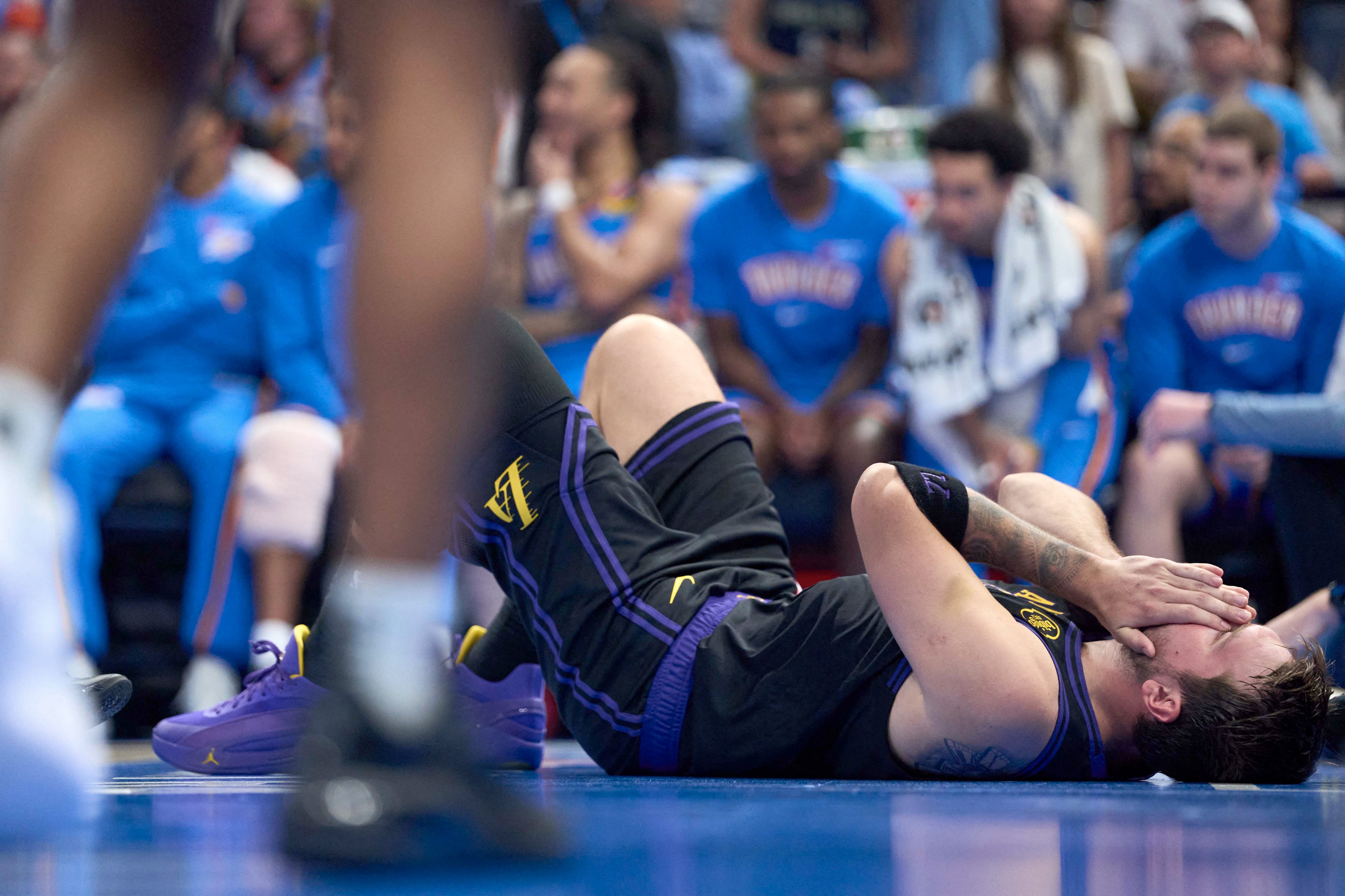 UNFINISHED MASTERPIECE: Doncic goes down, falls short of MVP threshold
