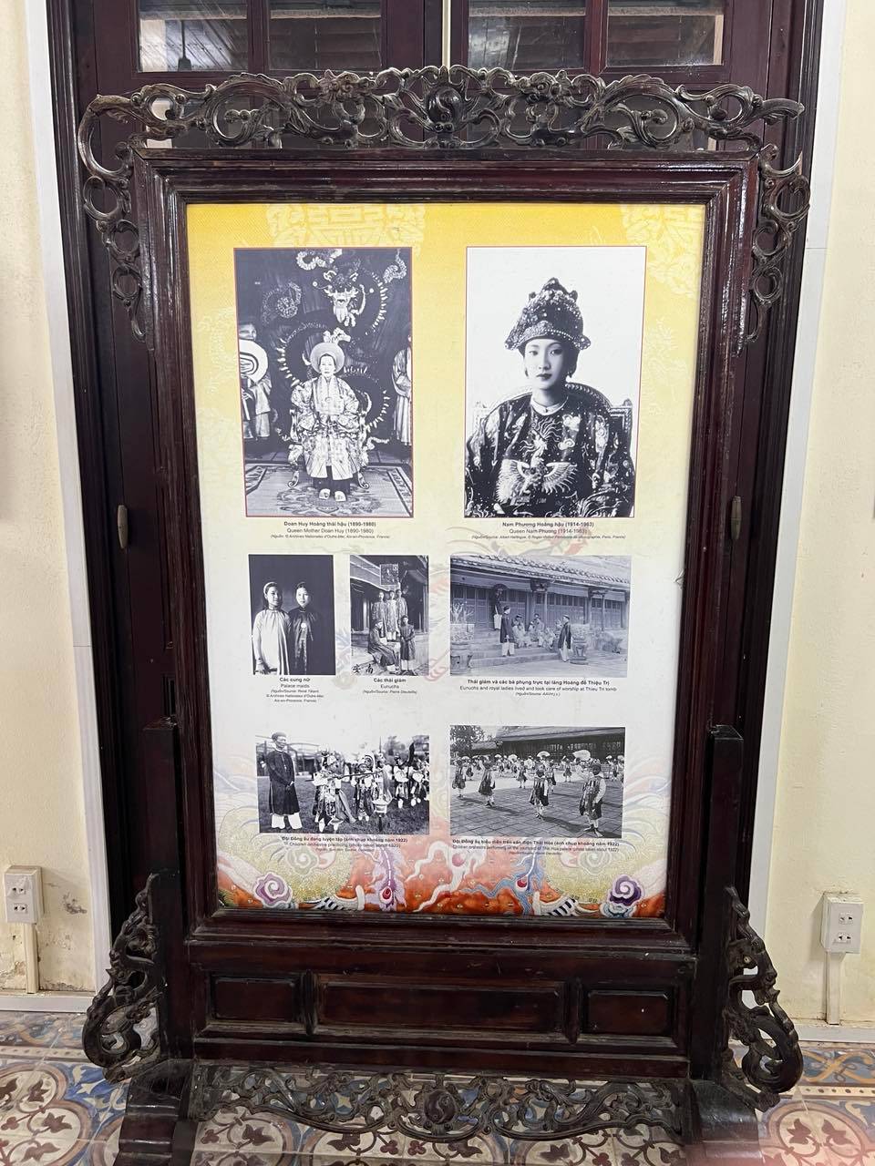 PRESERVED photographs of the city’s early rulers and inhabitants.