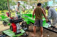 FARMERS in Camarines Sur receive a boost as the Department of Agrarian Reform distributes P1.694 million worth of machinery to six Agrarian Reform Beneficiary Organizations.