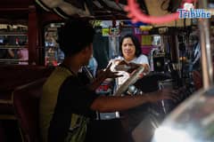 Free food to jeepney drivers