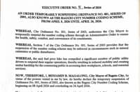 Baguio suspends number coding amid fuel-driven transport shortage