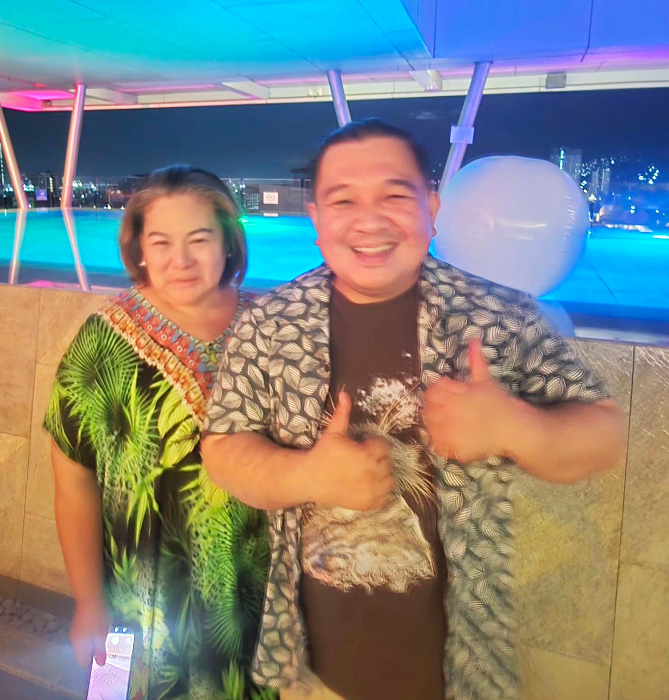JULIENNE Guanzon of New Star Ph. and Ian Javier of Cebu Happenings.