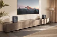 Hear every detail Samsung’s AI-powered speakers adapt sound to your space.