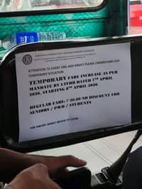 DOTr: Special fare rates must pass barangay consultation