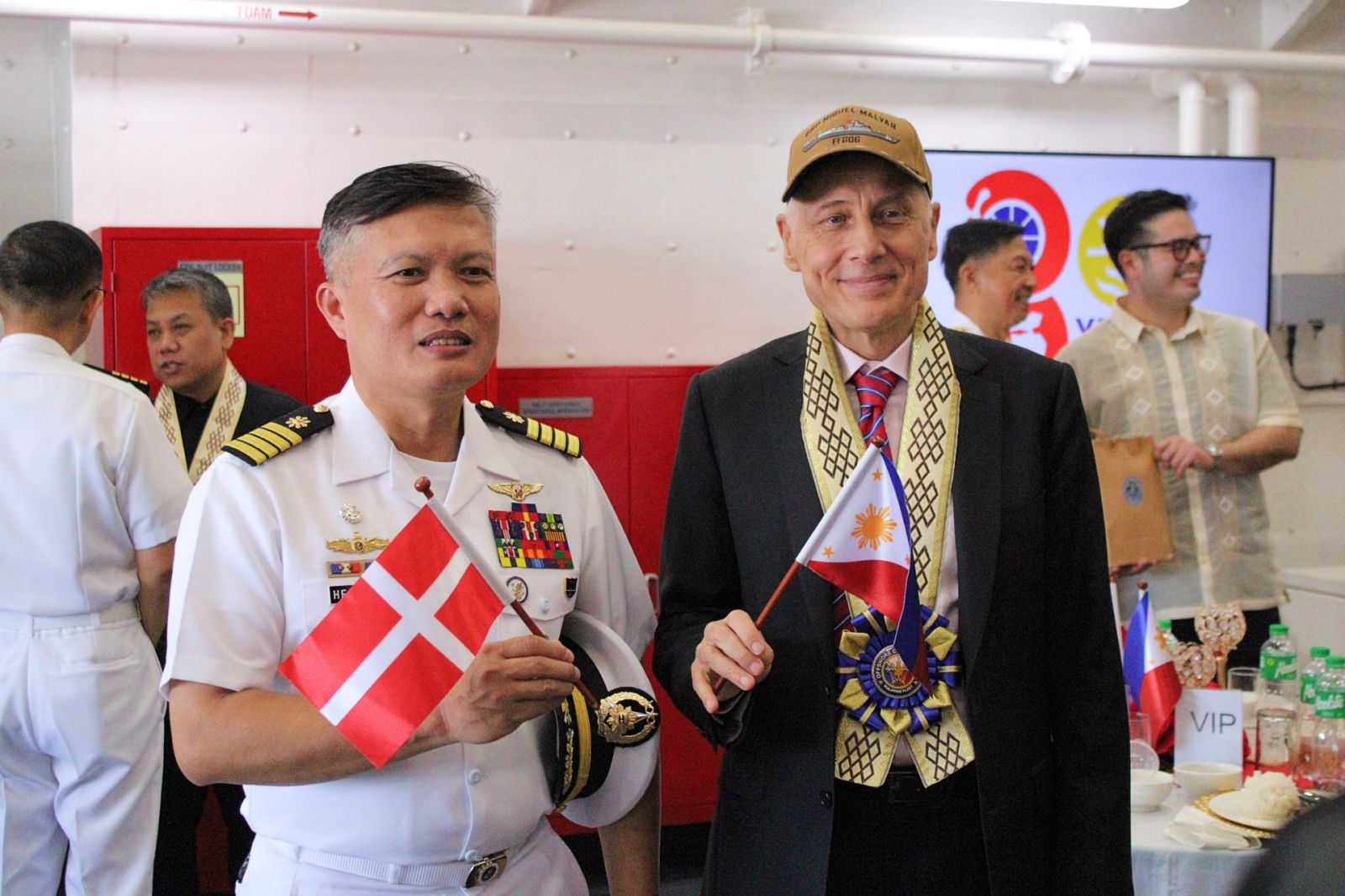 Denmark-Philippines 80th anniversary logo unveiled in Subic
