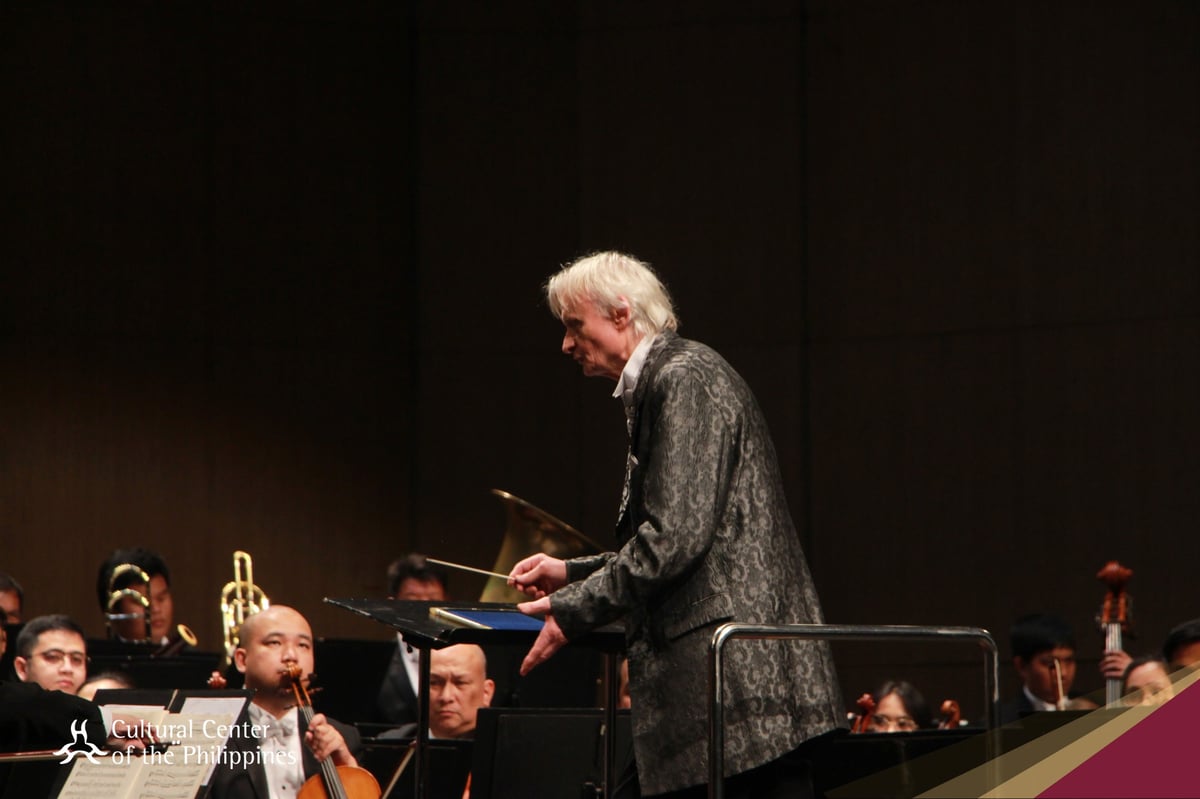 Grzegorz Nowak, Polish conductor and music director and principal conductor of the Philippine Philharmonic Orchestra.