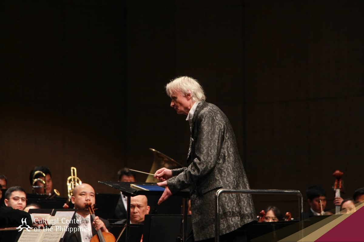 Grzegorz Nowak, Polish conductor and music director and principal conductor of the Philippine Philharmonic Orchestra.