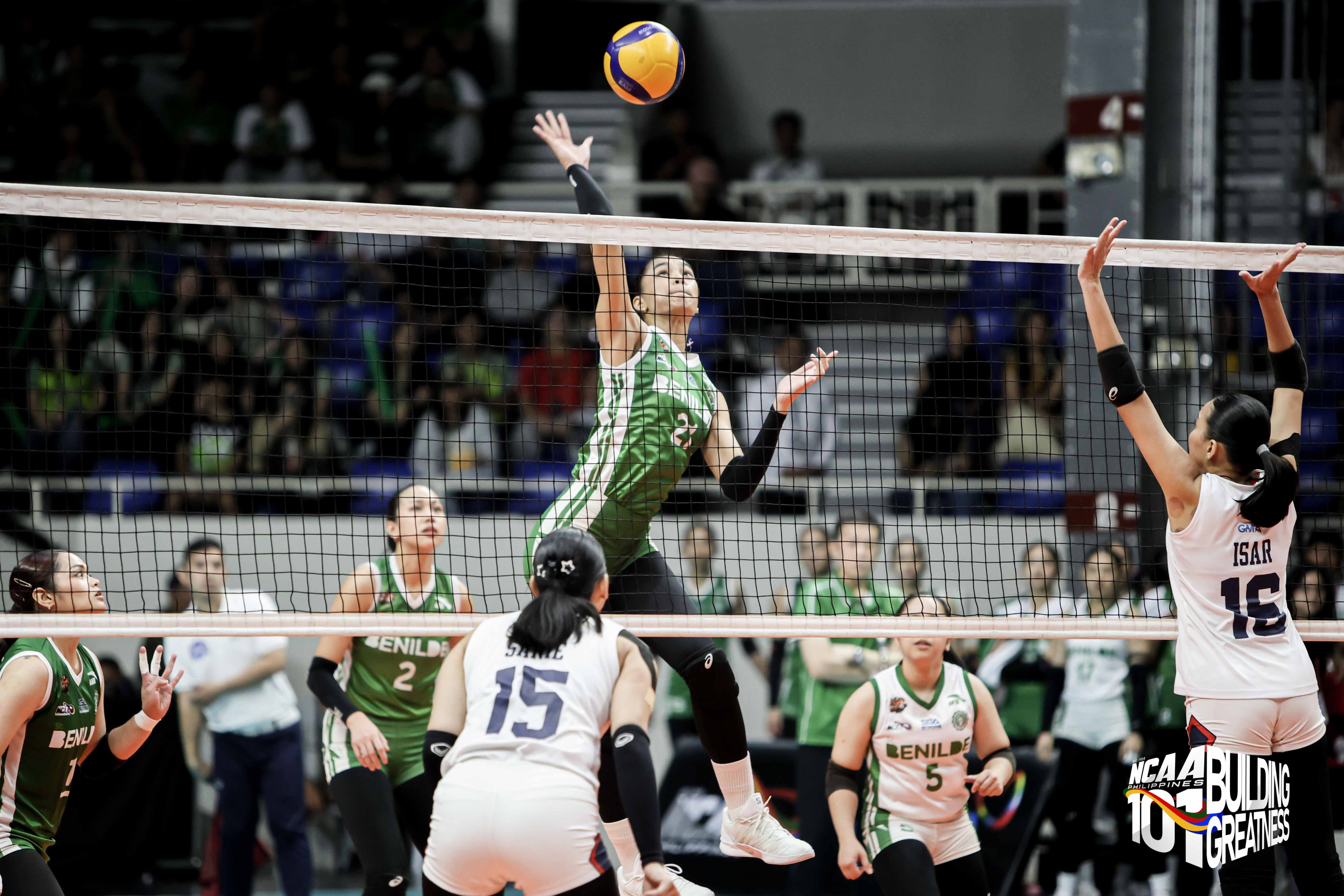 Heart of a champion: Saint Benilde sweeps Letran, forces winner-take-all battle