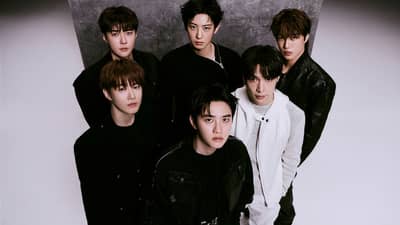 KPOP boy group EXO.