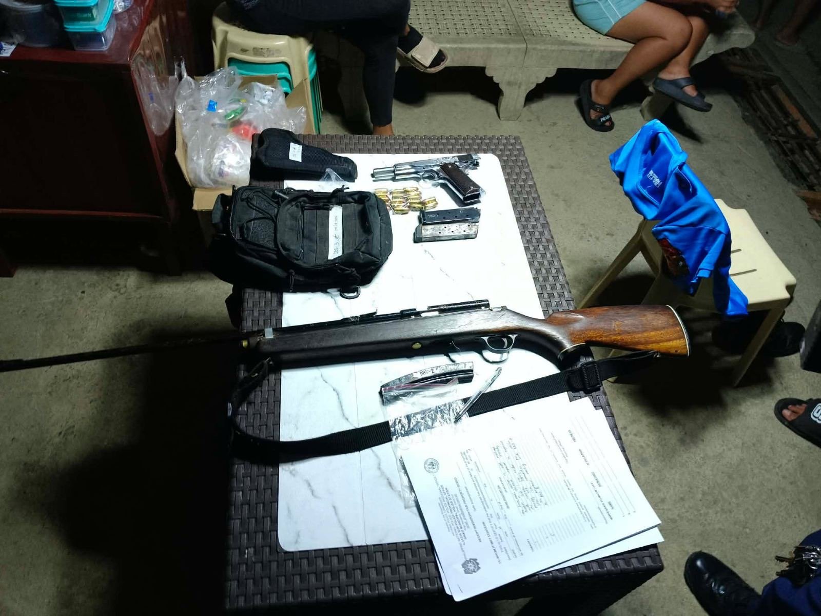 Farmer nabbed with firearms in Ilocos Sur raid