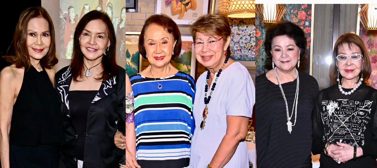 ROI Philips, Milo Bondoc, Nonie Basilio, Roselle Rebano, Helen Massab and Angola Consul Helen Ong