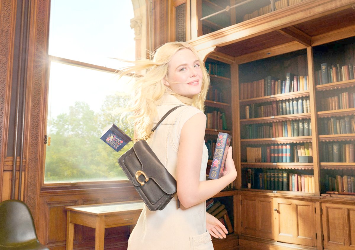 ELLE Fanning in Coach Spring  2026.