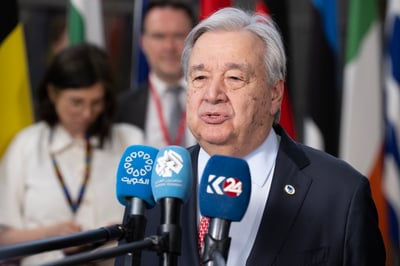 UN chief warns Israeli strikes on Lebanon pose 'grave risk' to US-Iran truce: spokesman