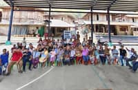 Members of the Masadiit Tribe and residents of all the nine barangays of Sal-lapadan, Abra express their rejection to the operation of Yamang Mineral Corporation in the recent Free Prior and Informed Consent (FPIC). |Aldwin Quitasol. Photo Courtesy of Sumikad, Abra.