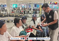 DMW aids OFWs from Lebanon upon arrival in Philippines