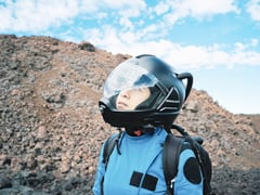 Kristine Jane Atienza reaches for the space