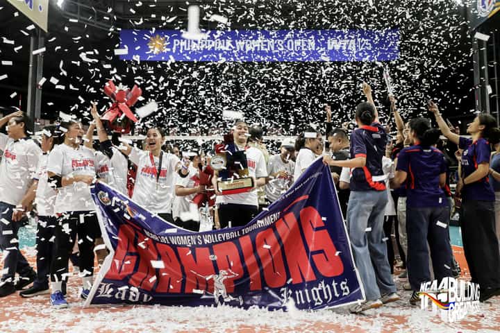 Lethal Ladies: Letran regains NCAA
volleyball crown after 28 years