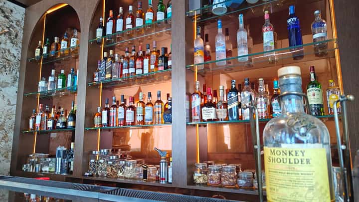 BAR offering a wide selection of international blends.
