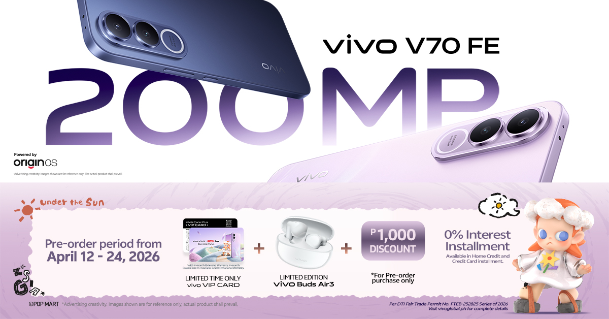 vivo V70 FE now up for pre-order with exclusive perks
