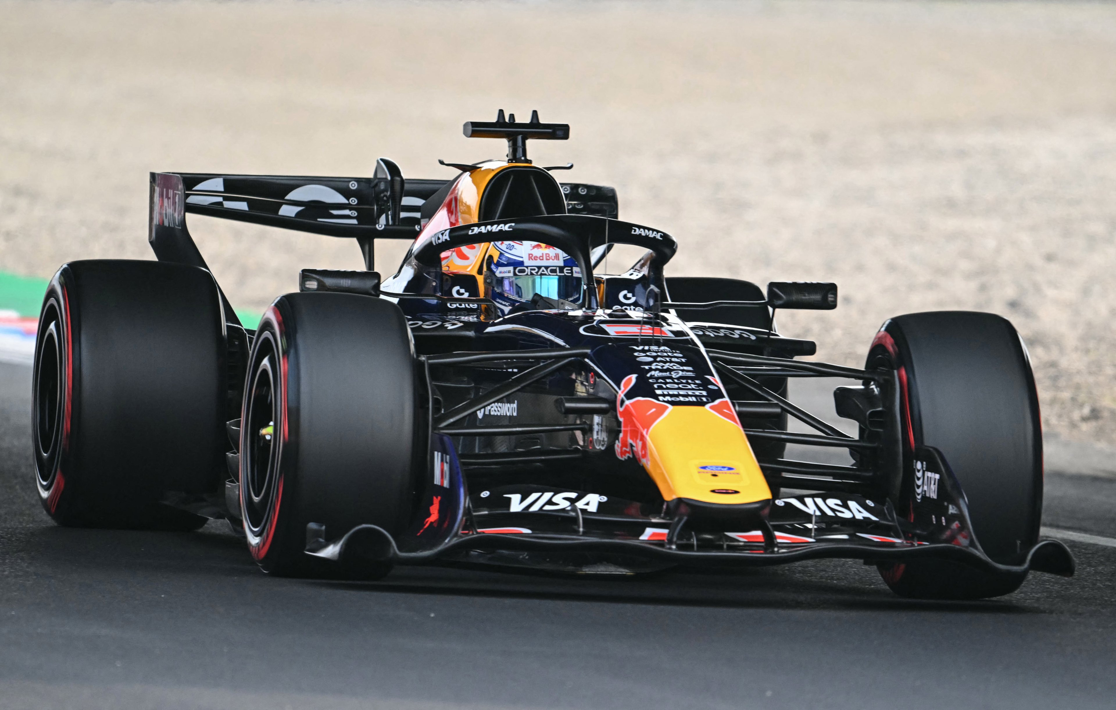 MAX Verstappen drives his Red Bull during qualifying at Suzuka as questions grow over his season.