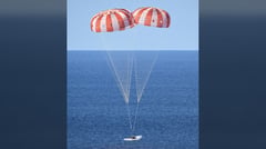 Perfect mission: Artemis II astronauts return