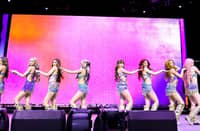 EIGHT-member girl group BINI makes a golden debut at the Mojave Stage during Coachella 2026.