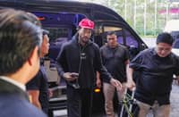 NBA star Derrick Rose returns to Manila for an ArenaPlus fan event at SM Mall of Asia, joined by Filipino athletes and celebrities in a major sports gathering.