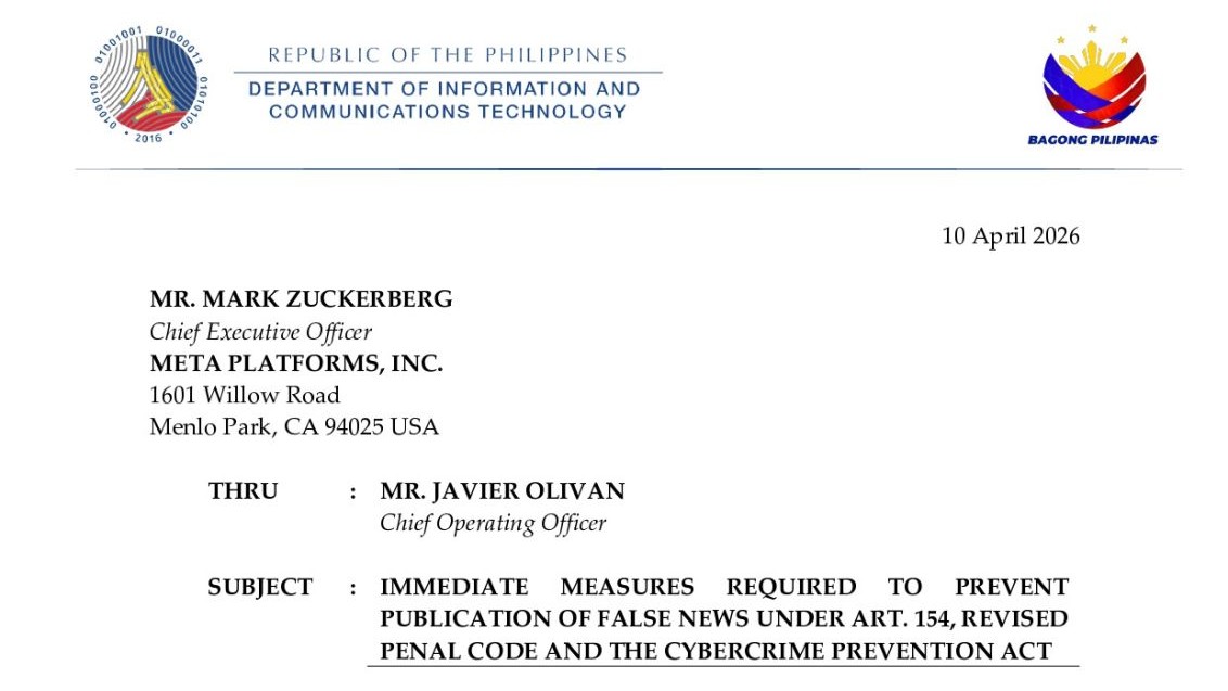 Gov’t demands Meta intervention vs oil-linked disinformation