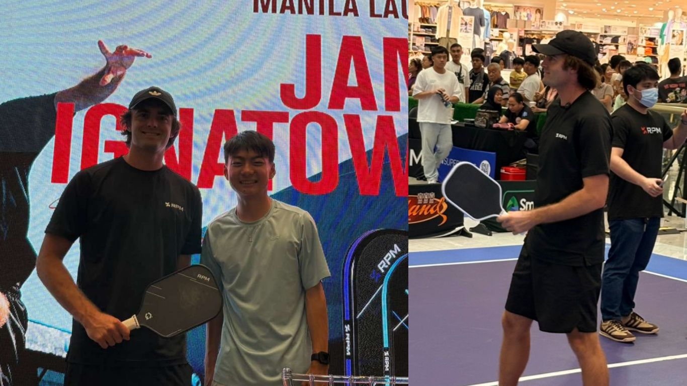 James Ignatowich sees continued rise in Philippine pickleball scene