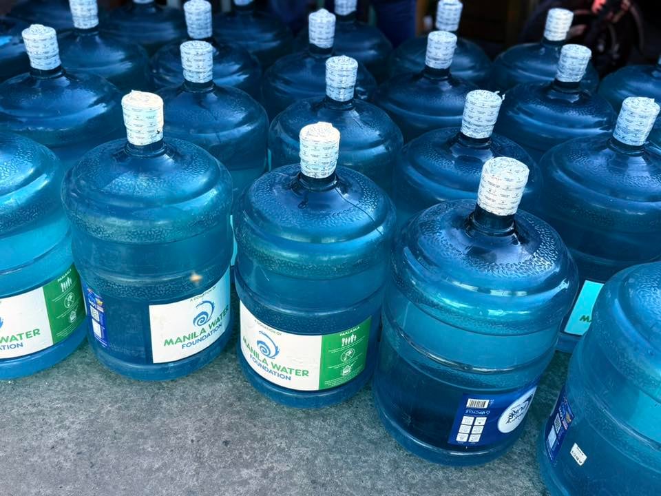 Fire victims get MWF water