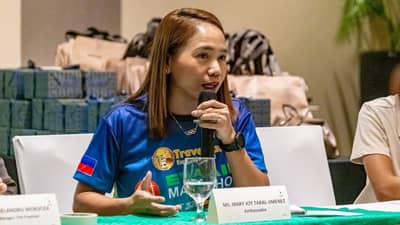 MARY Joy Tabal is facing a different kind of race, a competition that involves public service and community involvement in her home province in Cebu.