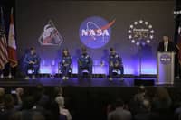 'A mirror reflecting you': Artemis II crew celebrates historic homecoming