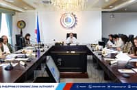 The PEZA Board during its meeting on 30 March 2026